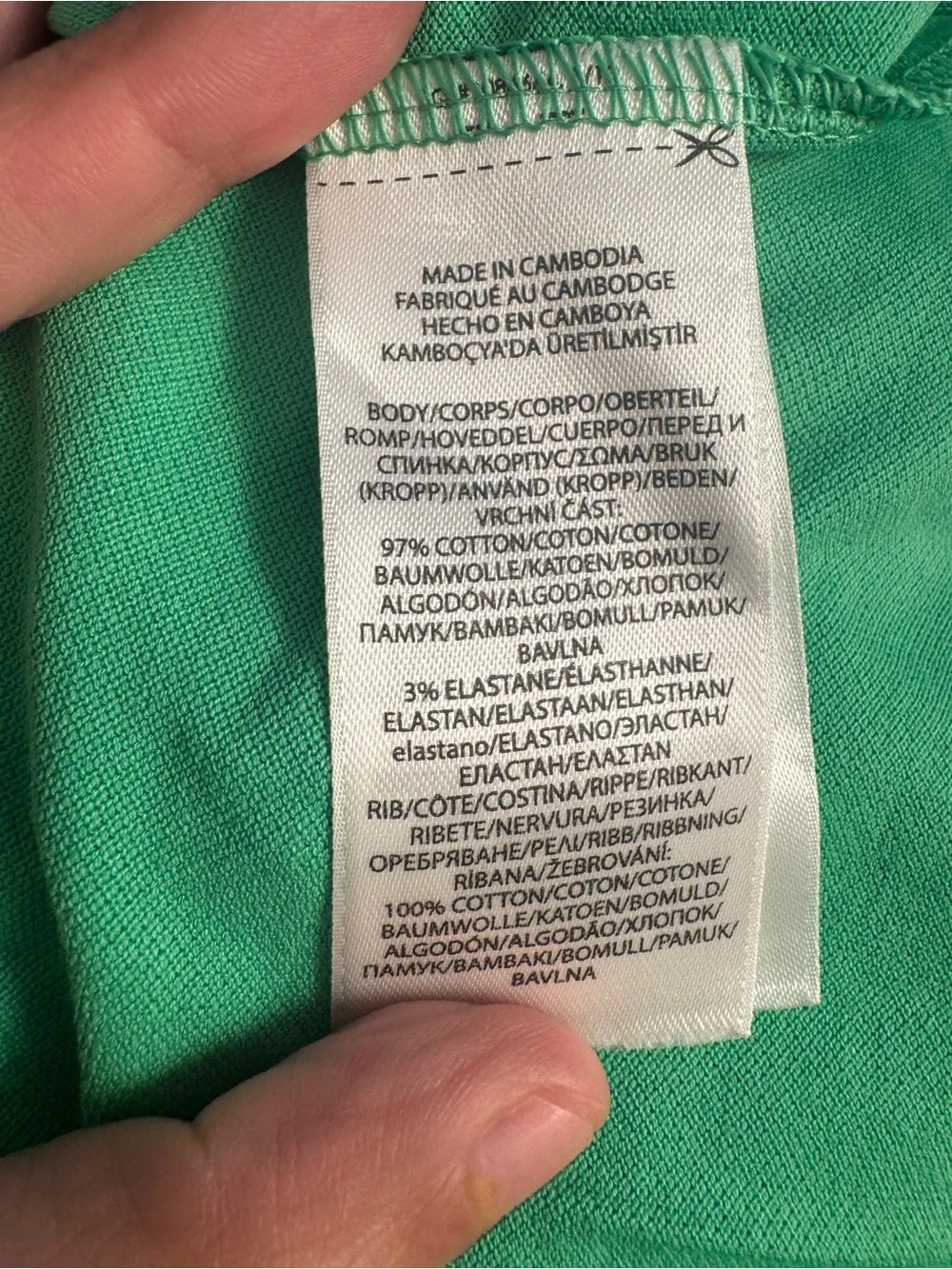 Polo Ralph Lauren Slim Fit Stretch Mesh Polo Shirt Green Blue Pony Men’s M